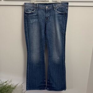 Citizens Of Humanity Ingrid stretch low waist flare